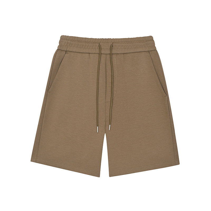 Air Layer Knitted Japanese Sports Drawstring Leisure Shorts