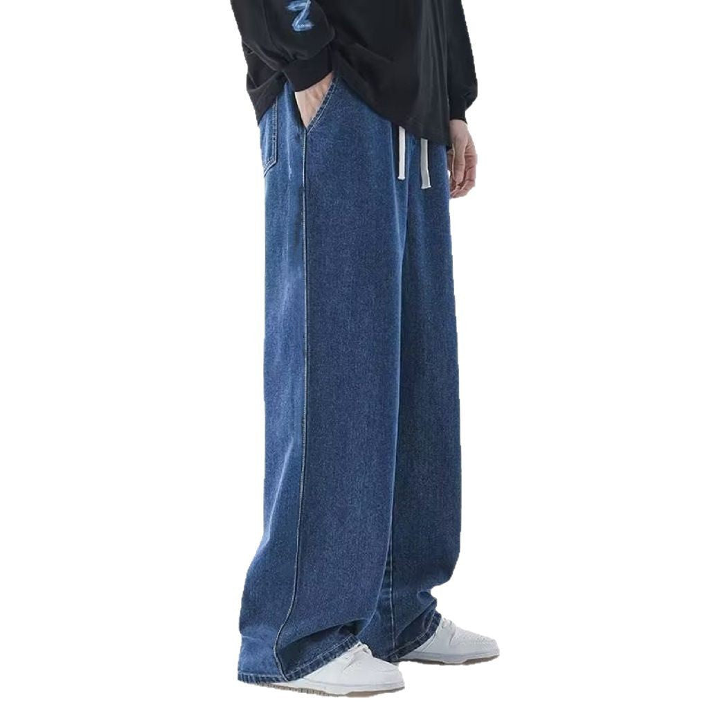 Fashion Personality Wide Leg Casual Long Pants Men