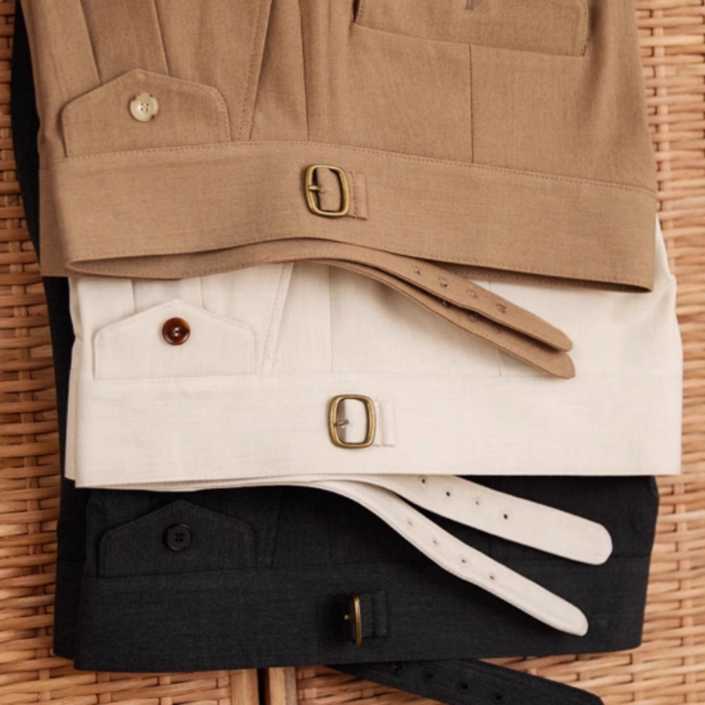 Commuting Italian Style Business Wrinkle Resistant Casual Pants For Men In England