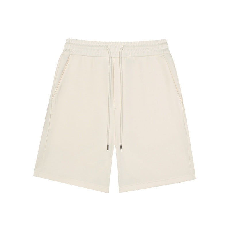 Air Layer Knitted Japanese Sports Drawstring Leisure Shorts
