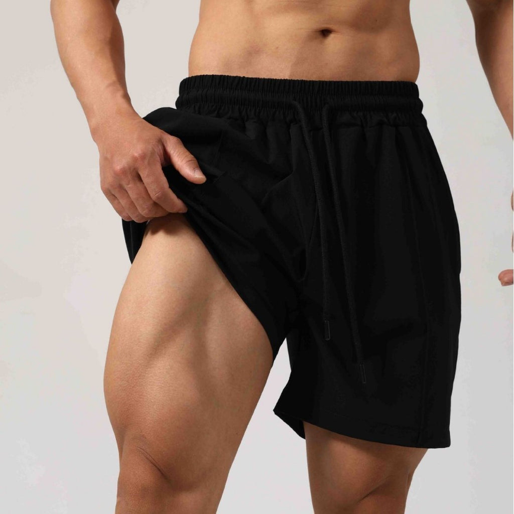 Ice Silk Sports Shorts Men's Casual Fashion Brand