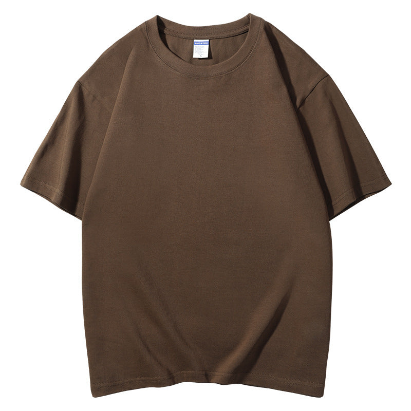 European Style 300g Cotton Round Neck T-shirt