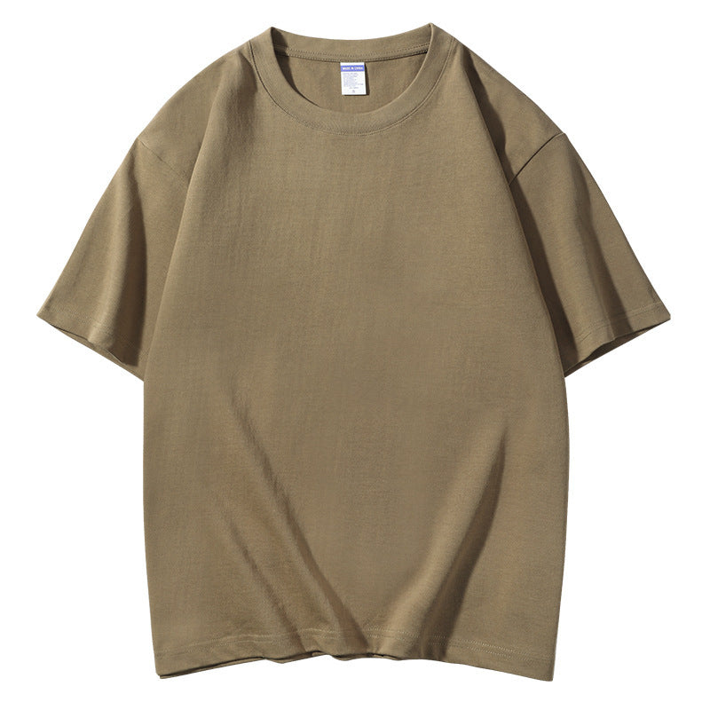 European Style 300g Cotton Round Neck T-shirt