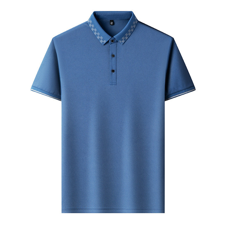 Men's Short-sleeved T-shirt Clothing For Middle-aged Dad Loose Casual