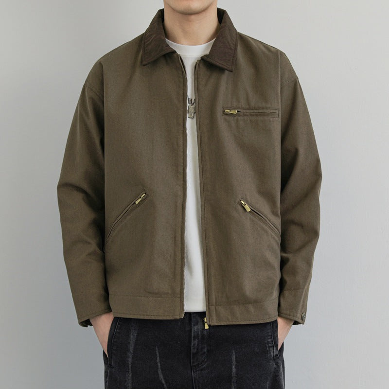 Coat Men's Autumn And Winter American Retro