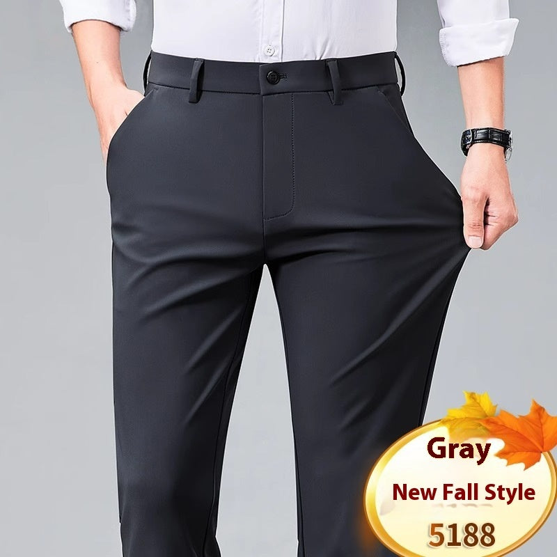 Casual Loose Spring And Autumn Straight Suit Pants