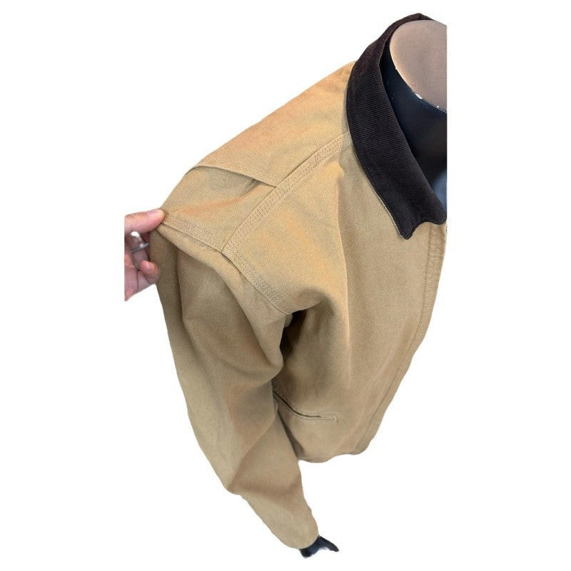 Coat Men's Autumn And Winter American Retro