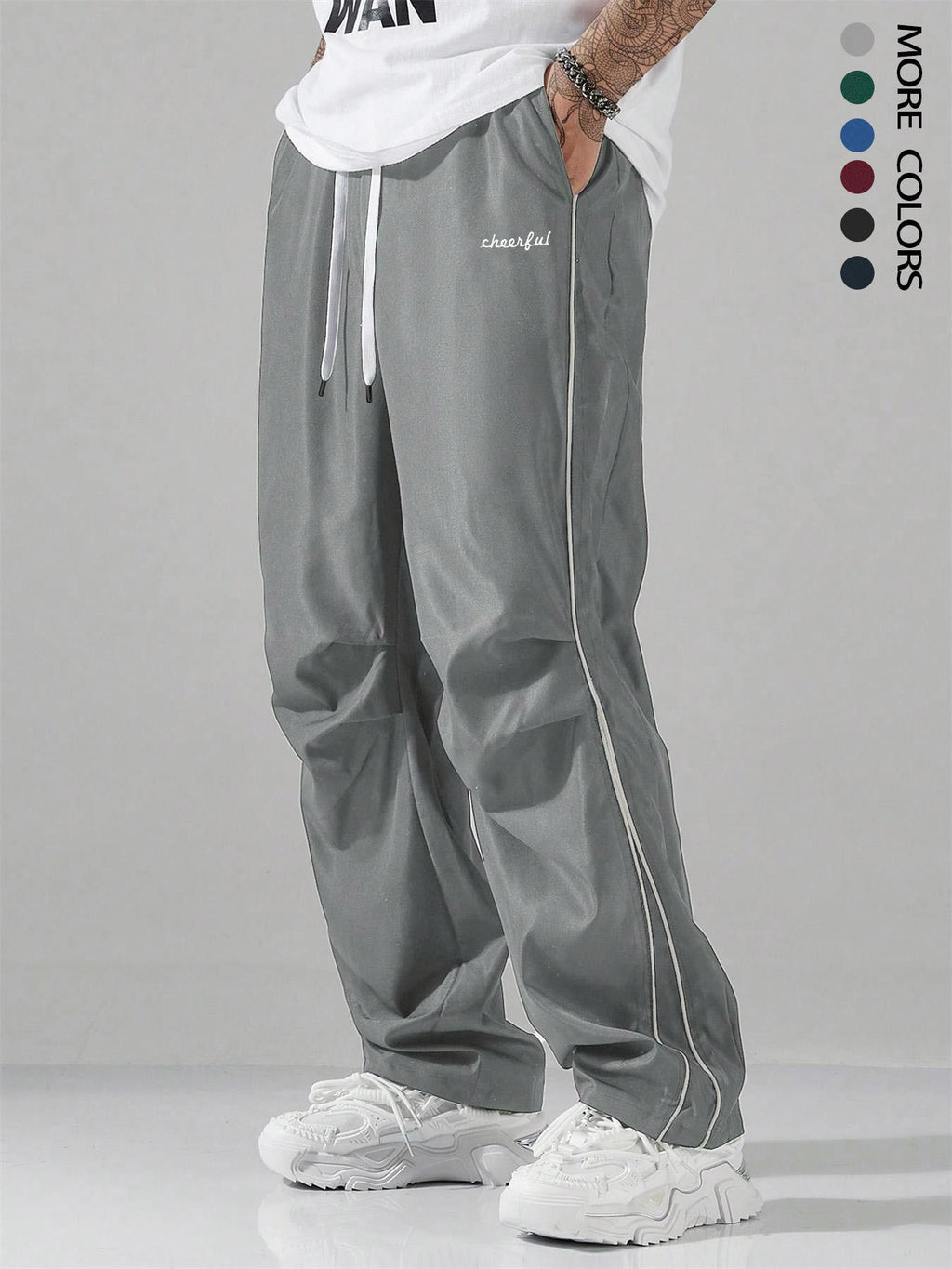 European And American High Street Charging Paratrooper Pants