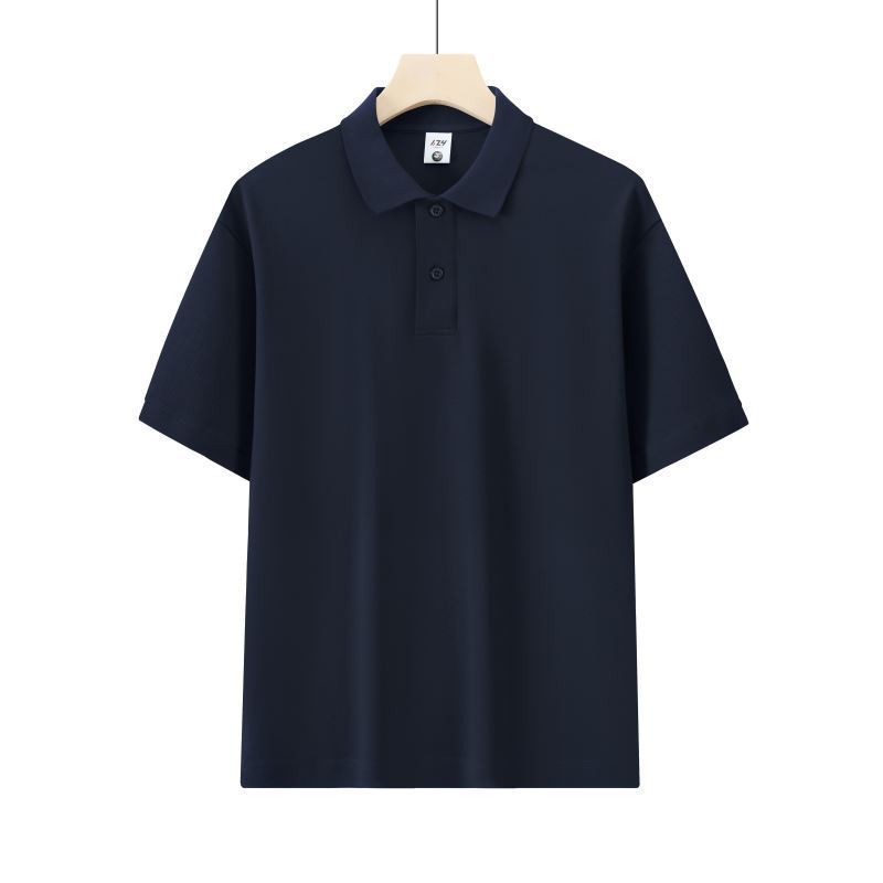 Honeycomb Mesh Beaded Cotton Casual Short Sleeve