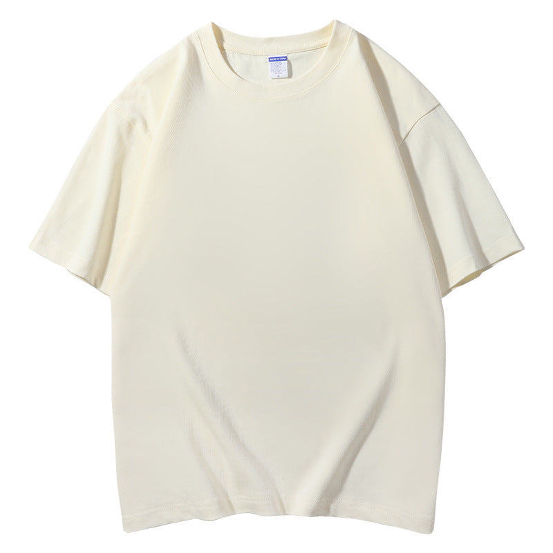 European Style 300g Cotton Round Neck T-shirt