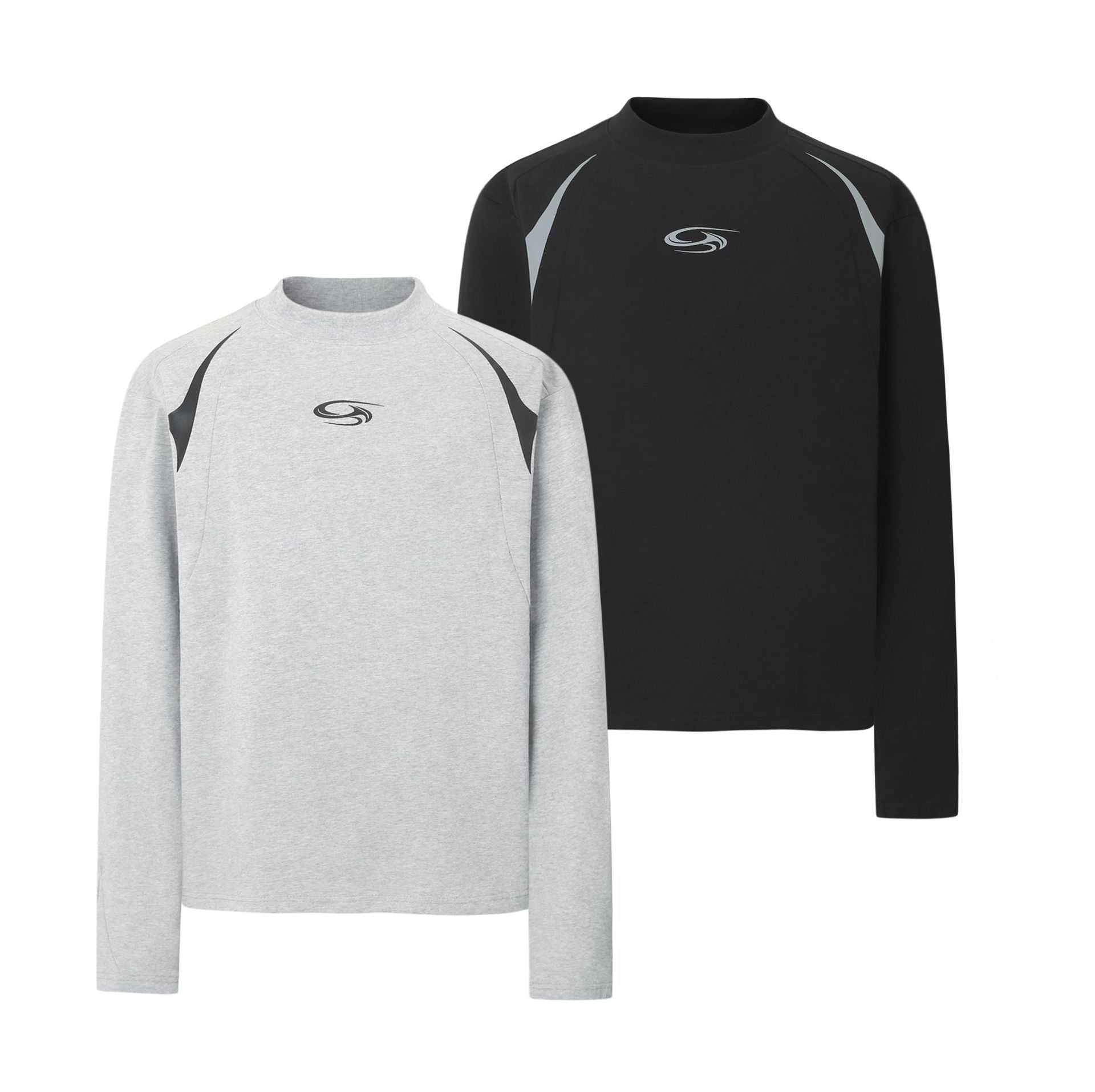 High Street Pu Shuai Deconstructed Stitching Bottoming Shirt Top