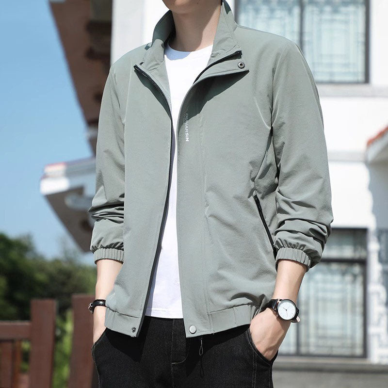 Men's Coat Stand Collar Casual Sports