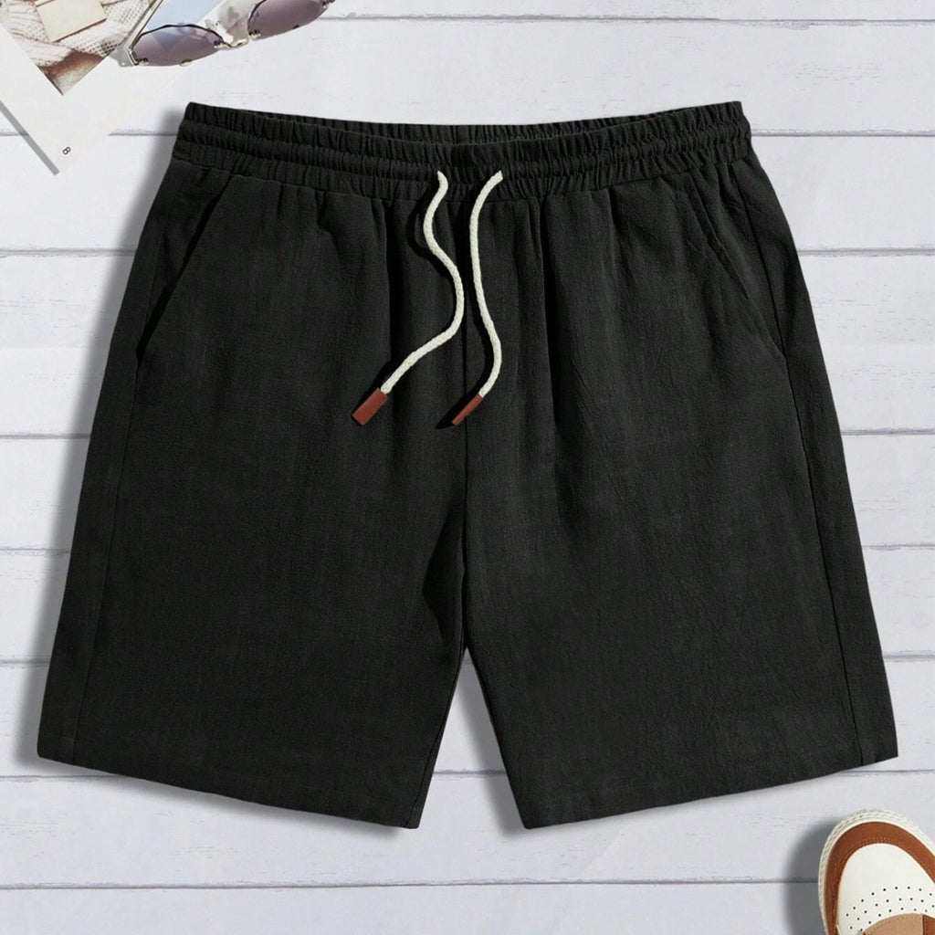 Thin Linen Shorts Men's Loose Casual Shorts