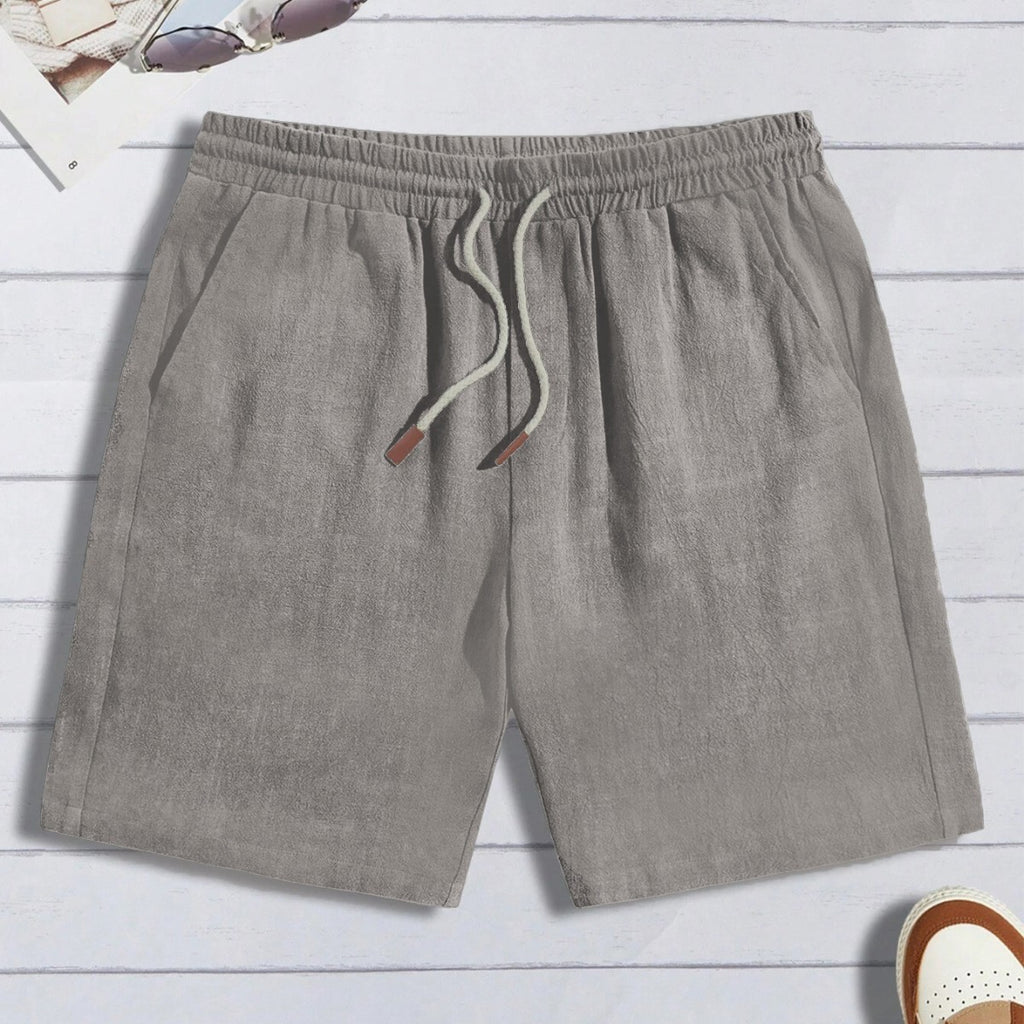 Thin Linen Shorts Men's Loose Casual Shorts