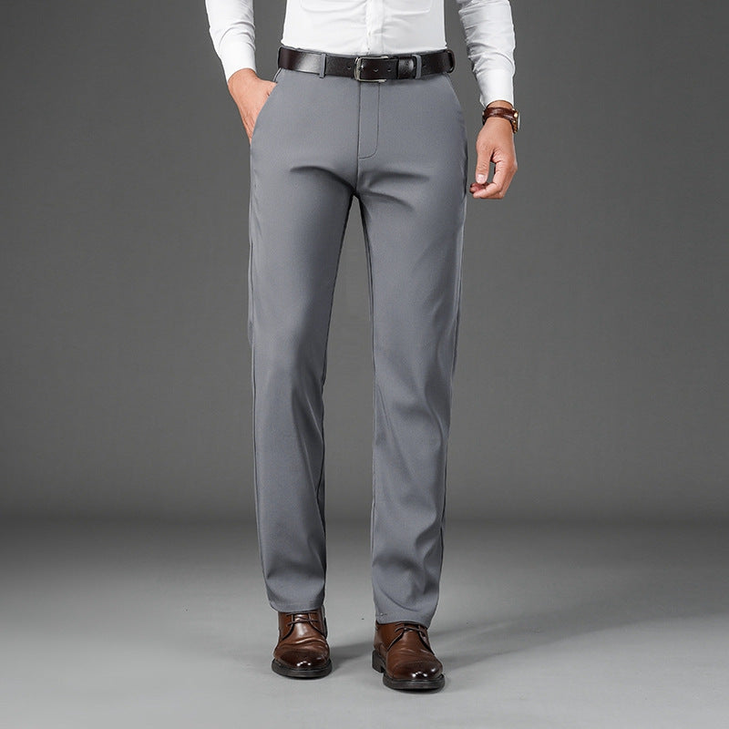 Casual Loose Spring And Autumn Straight Suit Pants