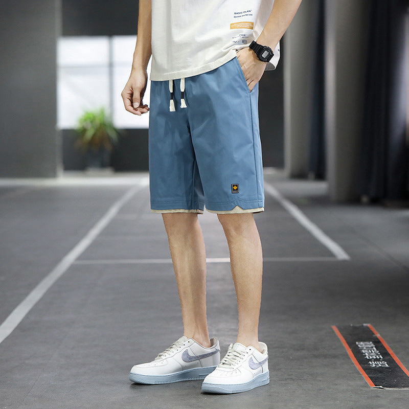 All-match Casual Beach Straight Loose Shorts