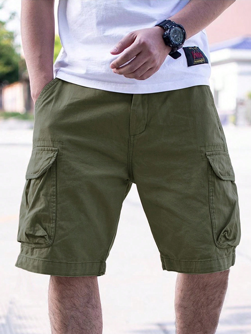European And American Workwear Shorts Men's Summer
