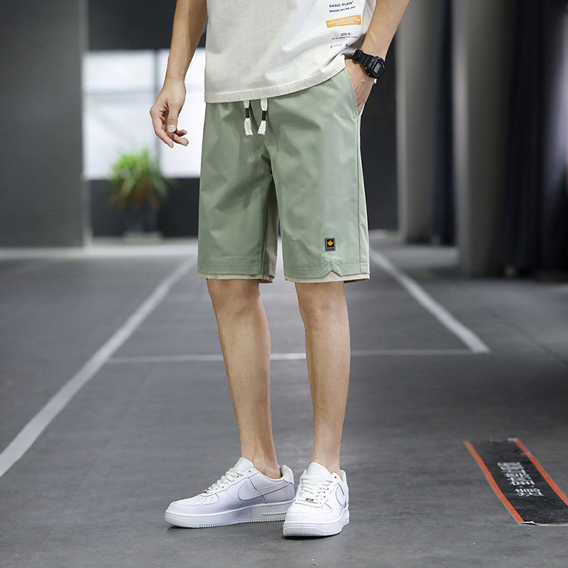 All-match Casual Beach Straight Loose Shorts