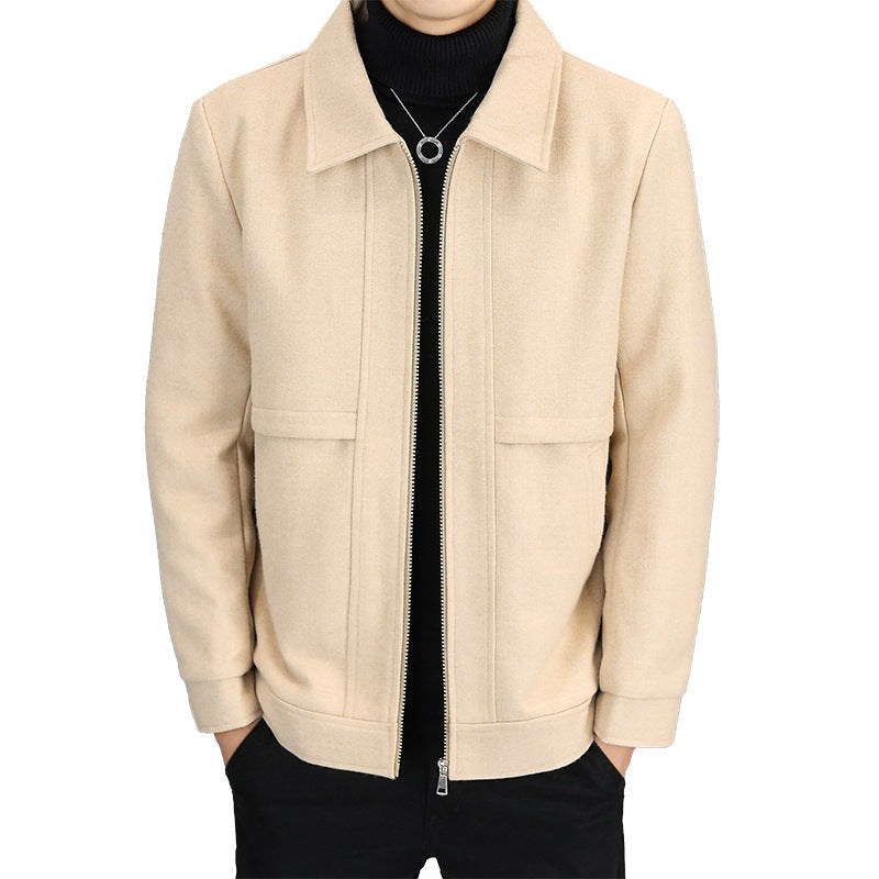 East Season Casual Handsome Quality Polo Collar Jacket