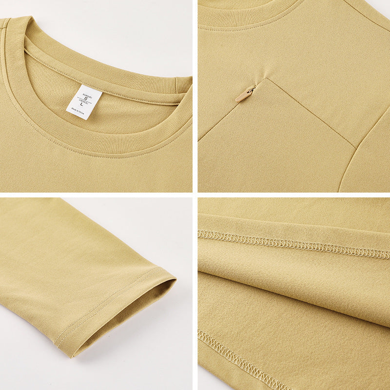 Quick-drying Long-sleeved T-shirt Round Neck Outdoor Top