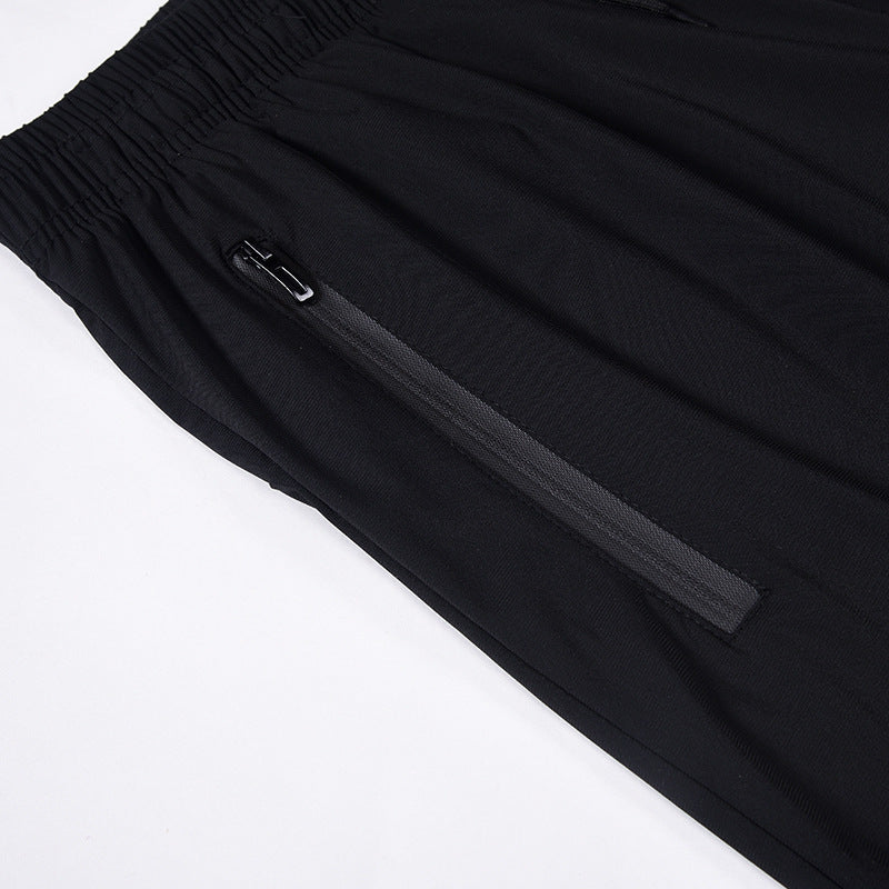 M-8XL Plus Size Ice Silk Shorts Men's Summer Loose Casual Pants