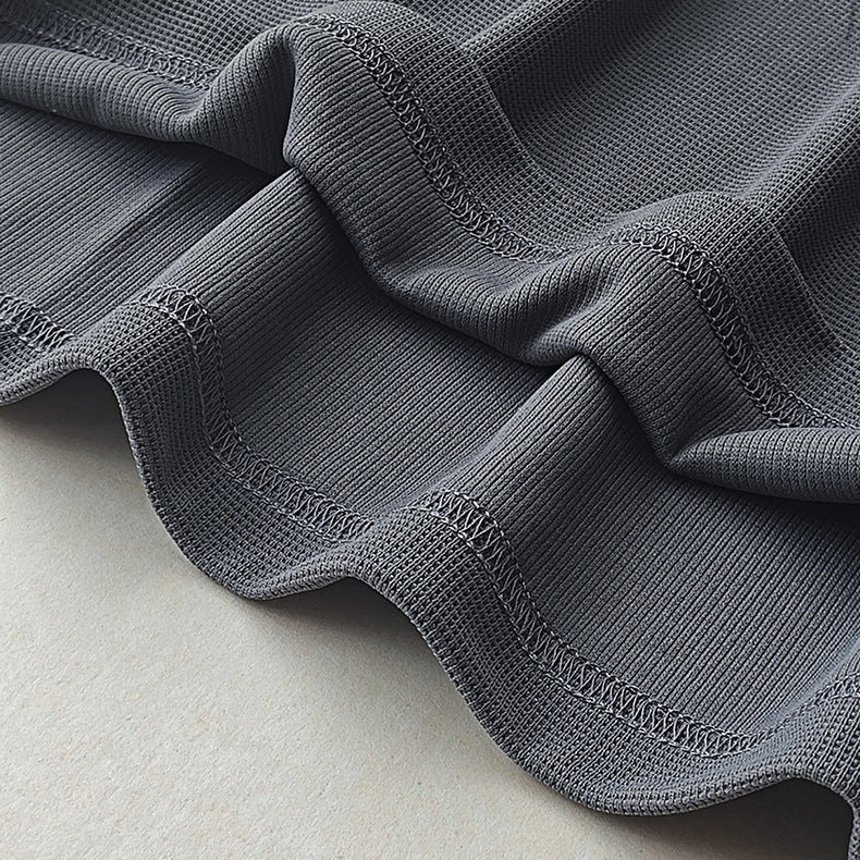 Waffle Heavy Short-sleeved T-shirt For Men