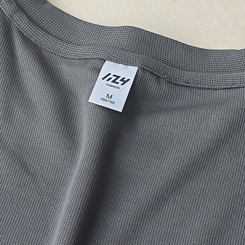 Waffle Heavy Short-sleeved T-shirt For Men