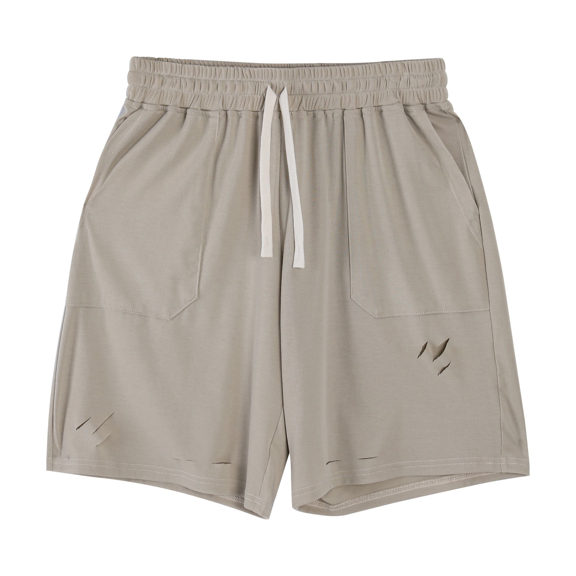 Five-point Shorts Sports Casual Men's Ripped Breathable