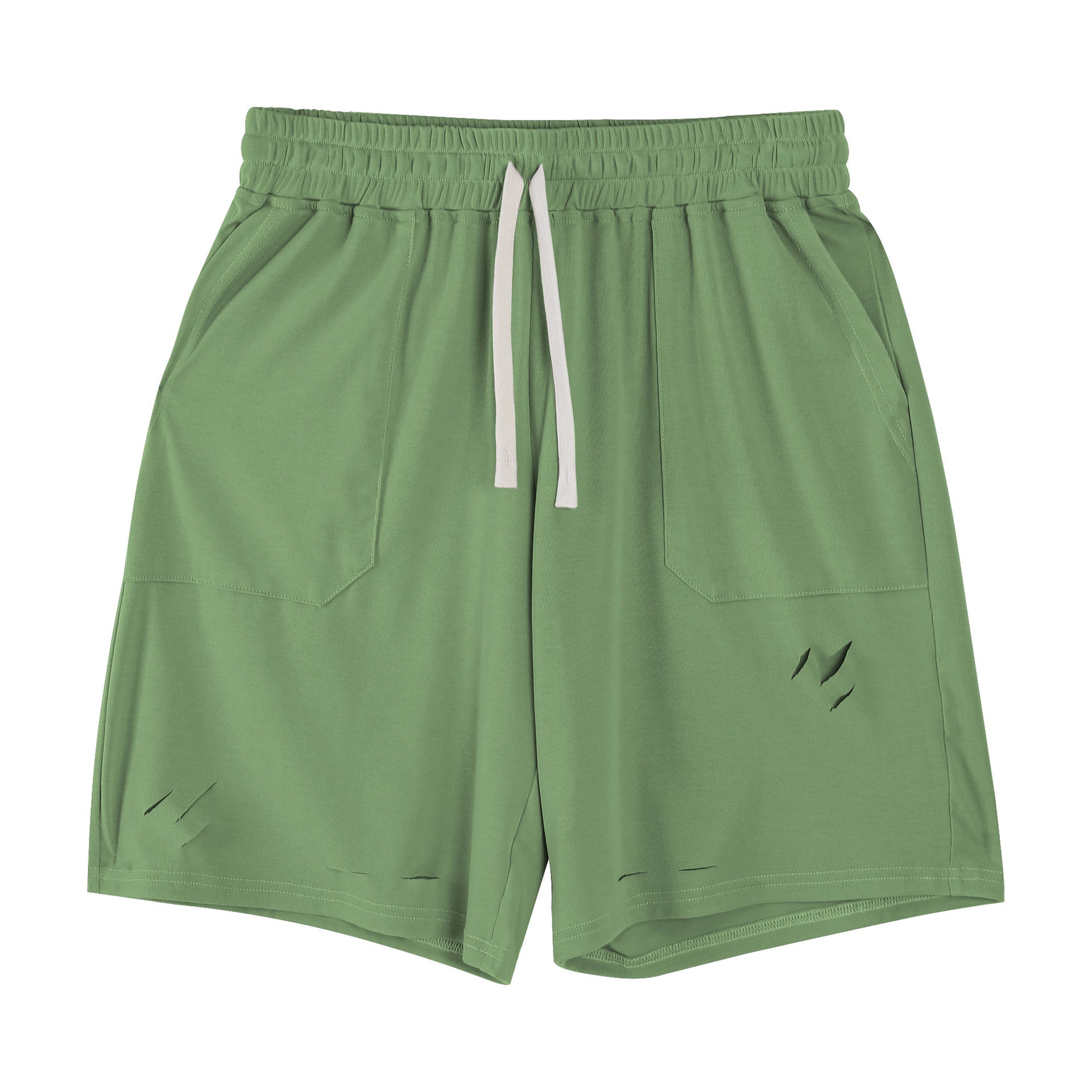 Five-point Shorts Sports Casual Men's Ripped Breathable