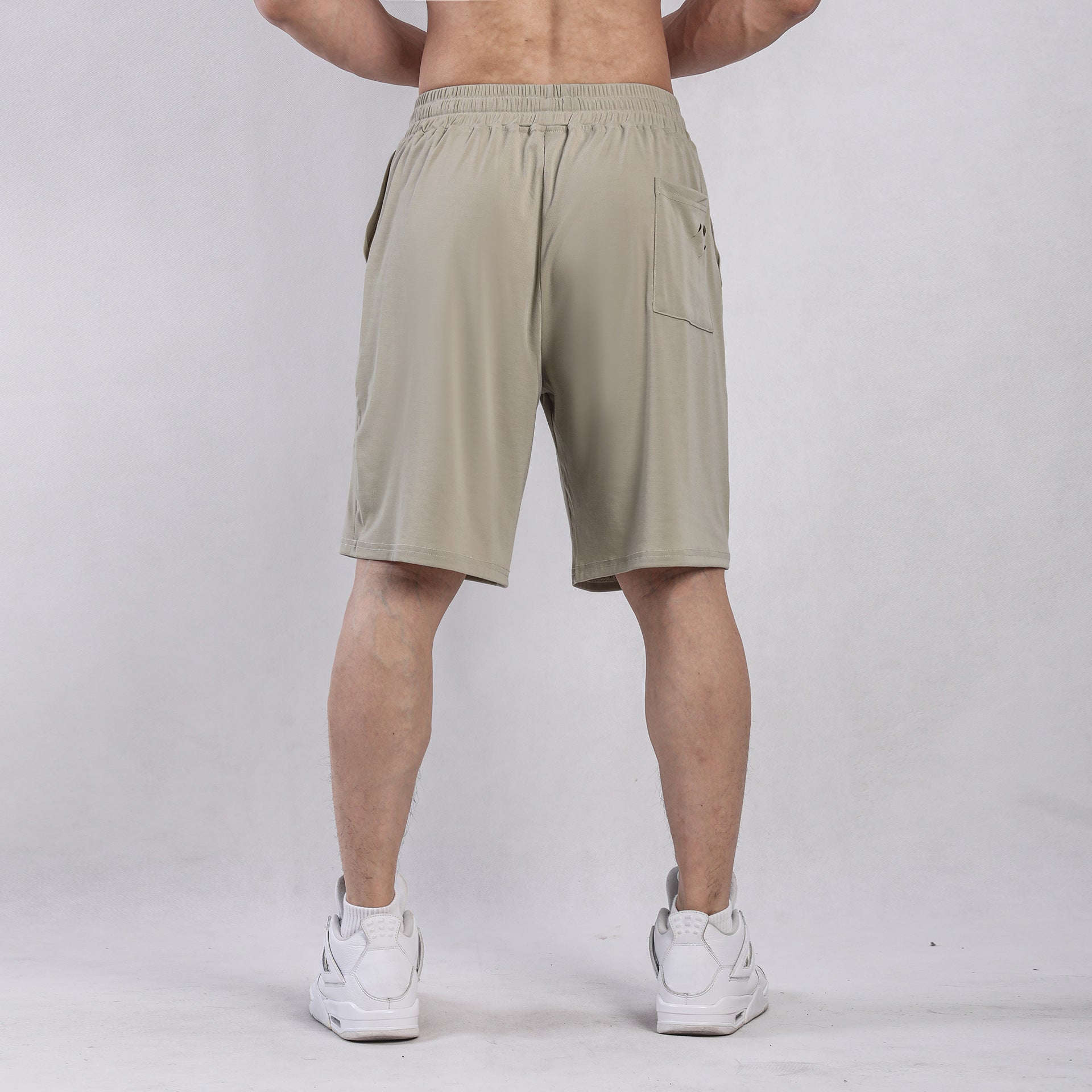 Five-point Shorts Sports Casual Men's Ripped Breathable
