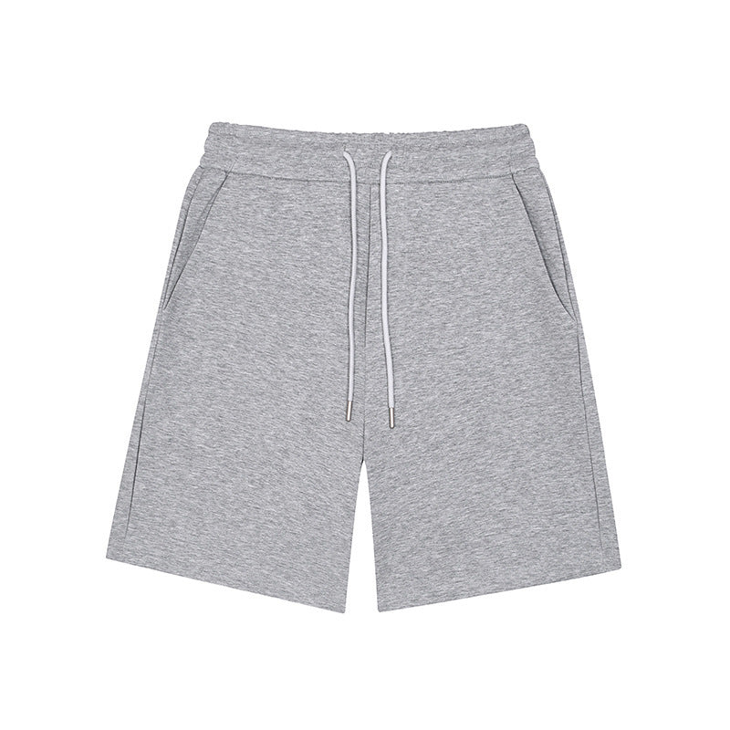 Air Layer Knitted Japanese Sports Drawstring Leisure Shorts