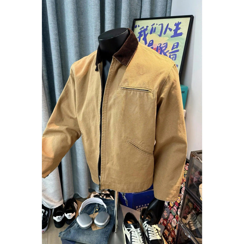 Coat Men's Autumn And Winter American Retro