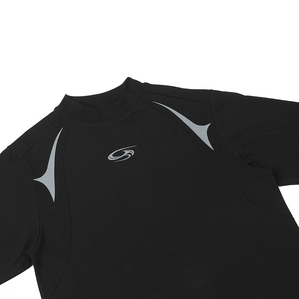 High Street Pu Shuai Deconstructed Stitching Bottoming Shirt Top