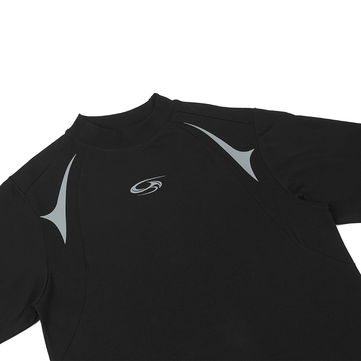 High Street Pu Shuai Deconstructed Stitching Bottoming Shirt Top