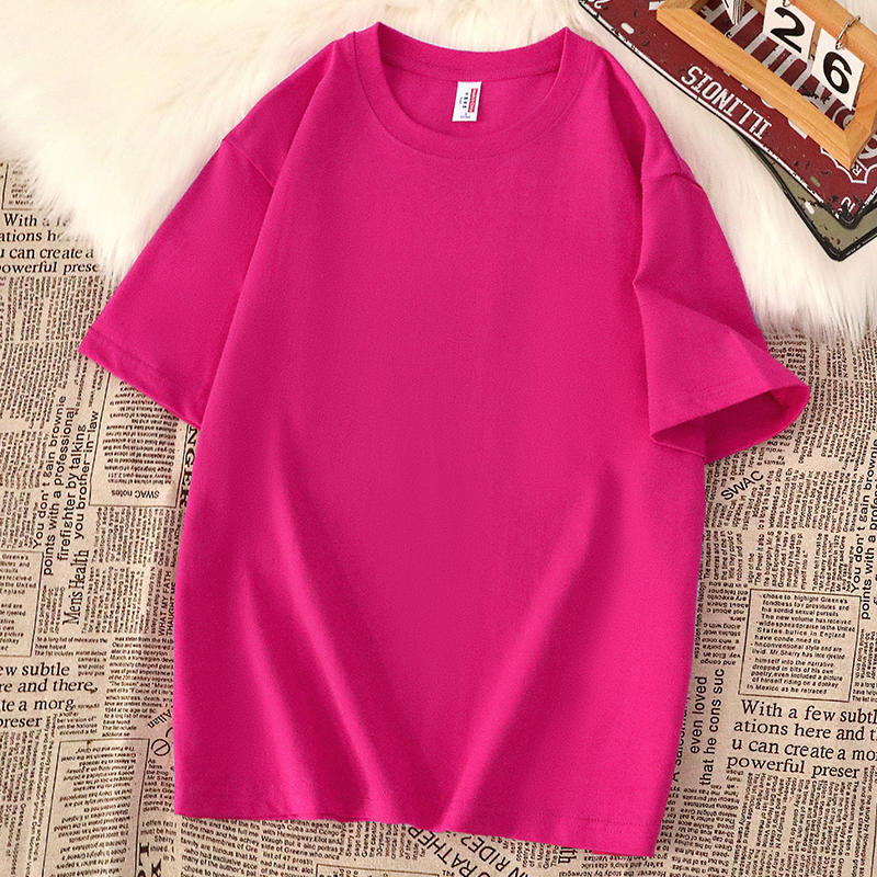 American-style Heavy Cotton Short-sleeved T-shirt