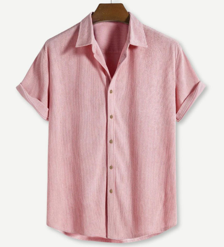 Casual Short-sleeved Men's Shirt