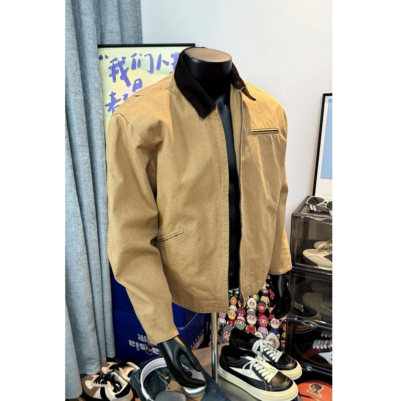 Coat Men's Autumn And Winter American Retro