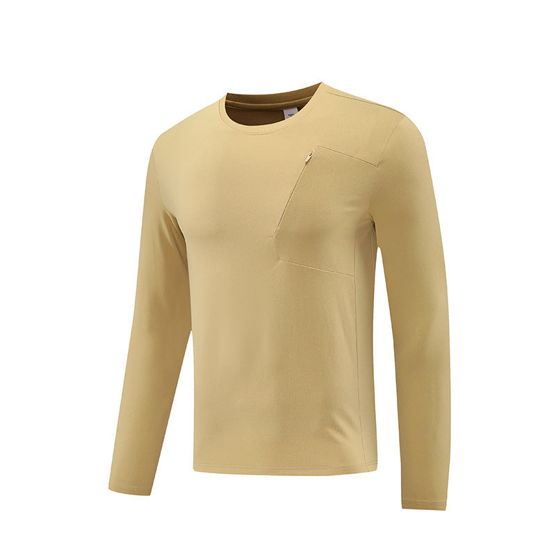 Quick-drying Long-sleeved T-shirt Round Neck Outdoor Top