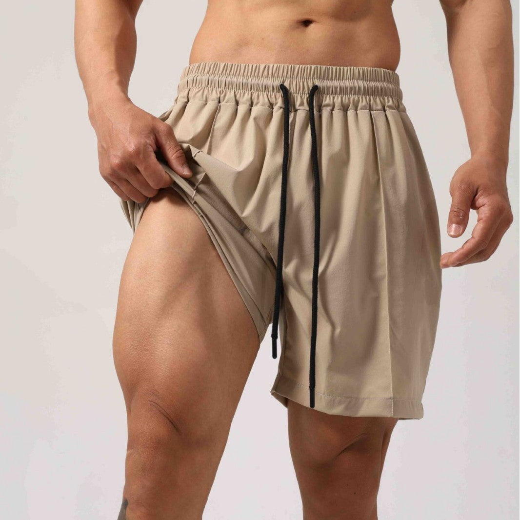 Ice Silk Sports Shorts Men's Casual Fashion Brand