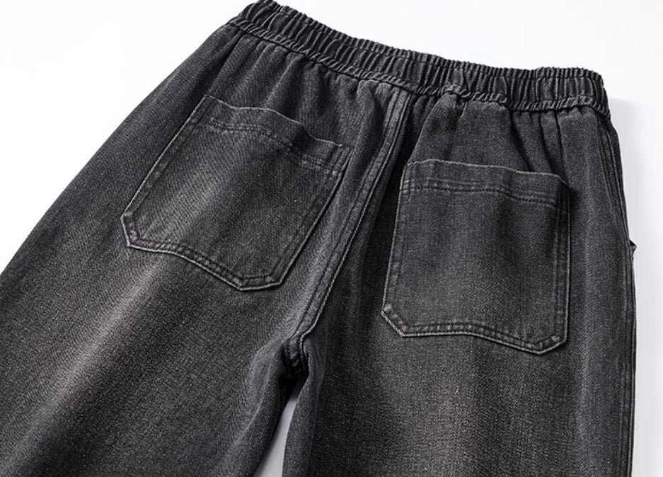 American-style Straight Loose Spring Fashion Brand Boys' Overalls