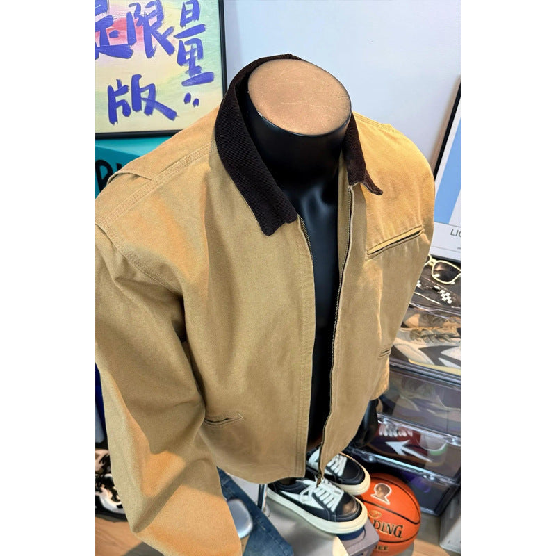 Coat Men's Autumn And Winter American Retro