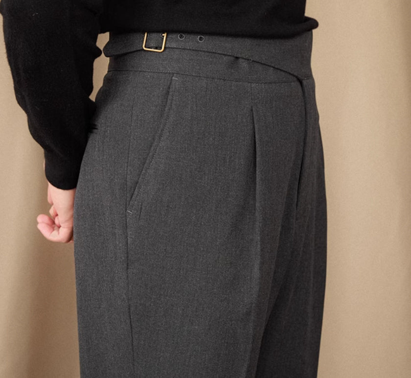 Business Commute Men's Casual Suit Pants