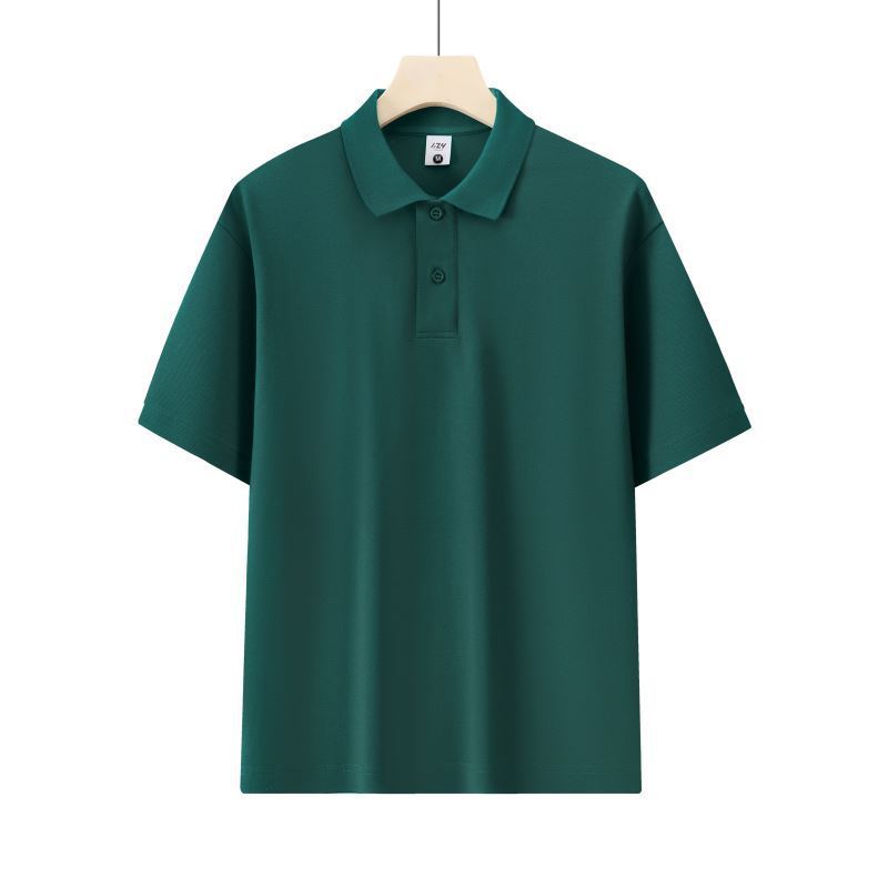 Honeycomb Mesh Beaded Cotton Casual Short Sleeve