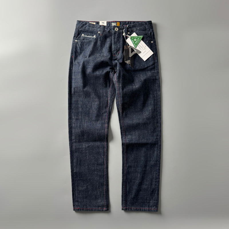 Fashion American Retro Straight Long Pants Men