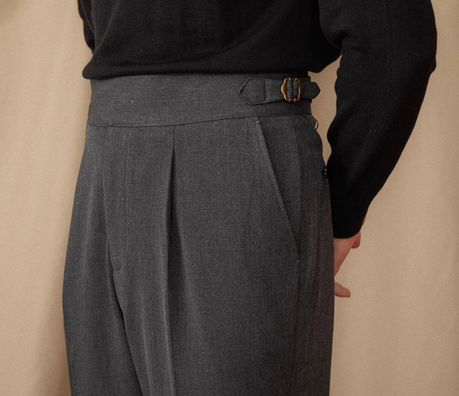 Business Commute Men's Casual Suit Pants