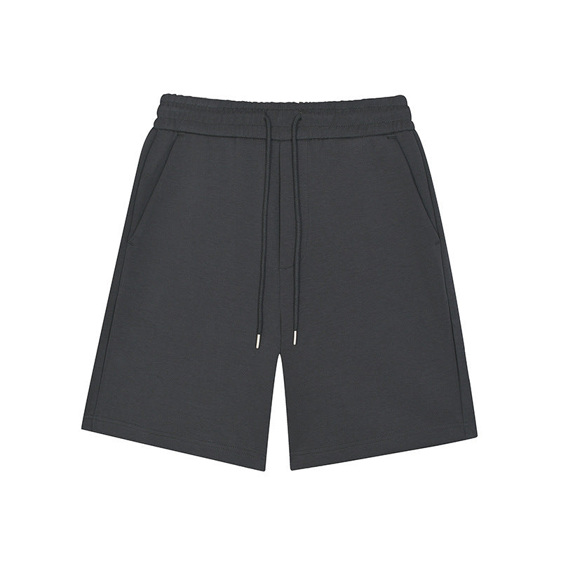 Air Layer Knitted Japanese Sports Drawstring Leisure Shorts