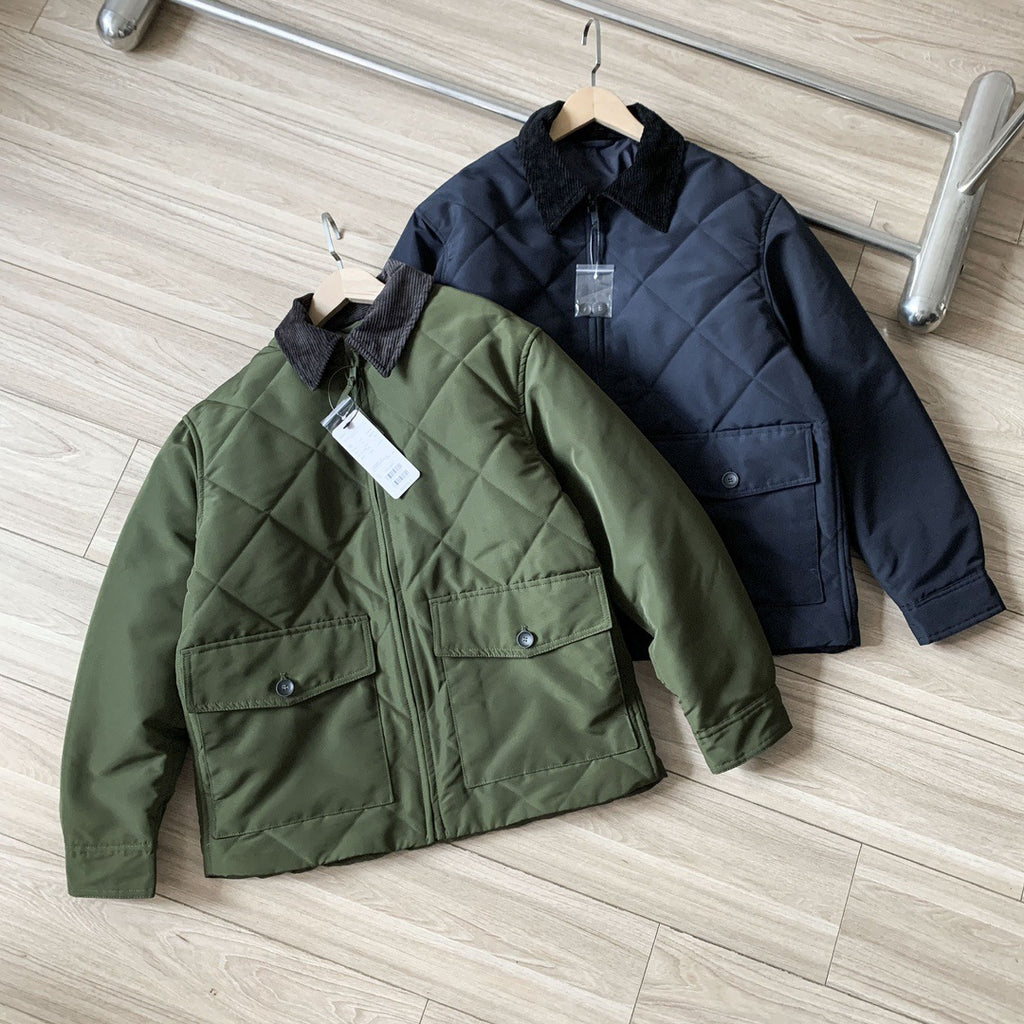 Autumn And Winter Cotton Two-color Jacket Men