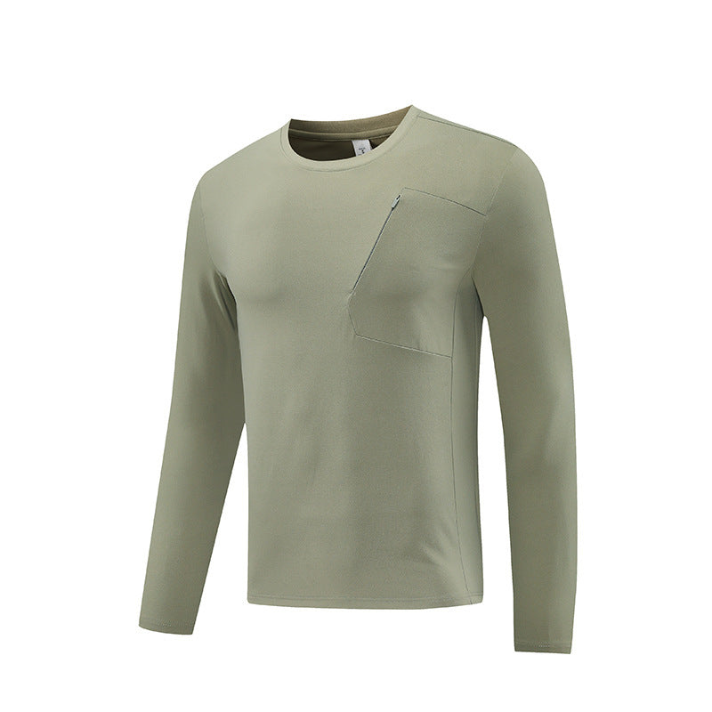 Quick-drying Long-sleeved T-shirt Round Neck Outdoor Top