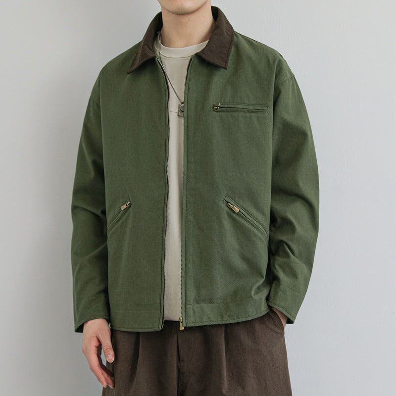 Coat Men's Autumn And Winter American Retro