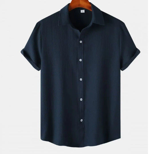 Casual Short-sleeved Men's Shirt
